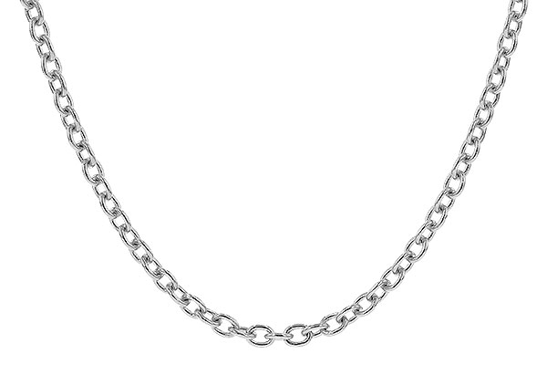 A328-70762: CABLE CHAIN (20IN, 1.3MM, 14KT, LOBSTER CLASP)