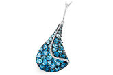 B242-32589: NECK 4.81 BLUE TOPAZ 4.94 TGW