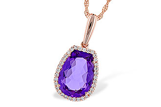 B327-75280: NECK 3.00 AMETHYST 3.15 TGW