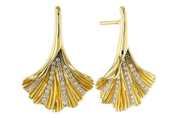 B329-55317: EARRINGS .25 TW