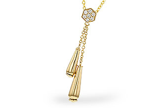 B329-56235: NECKLACE .11 TW