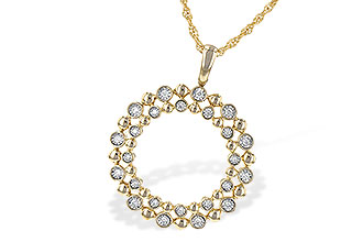 C245-05289: NECKLACE .12 TW