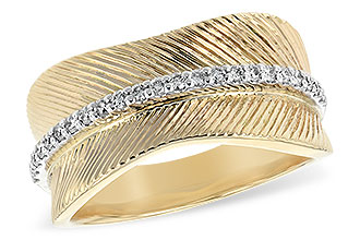 D244-09844: LDS WED RG .22 TW (Y/G & W/G)