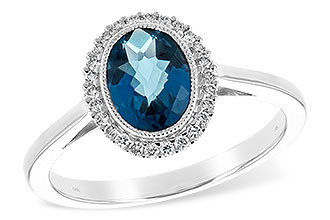 E244-10753: LDS RG 1.27 LONDON BLUE TOPAZ 1.42 TGW