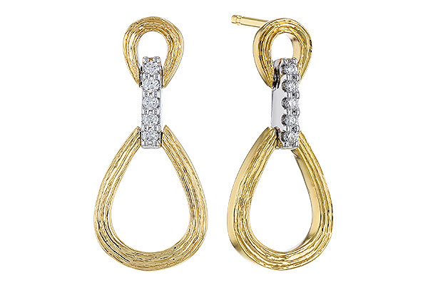 E329-56216: EARRINGS .07 TW