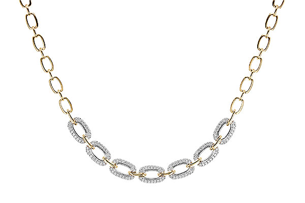 F328-65298: NECKLACE 1.95 TW (17 INCHES)