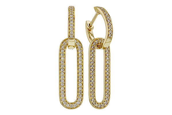 F329-58089: EARRINGS .54 TW