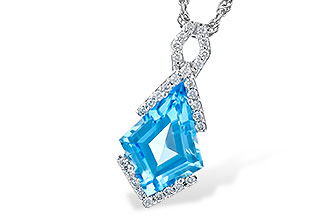 G327-75280: NECK 2.40 BLUE TOPAZ 2.53 TGW