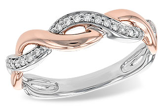 H240-48925: LDS DIA WED RG .10 TW (ROSE & WG)