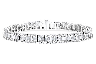 H328-66243: BRACELET 2.72 TW BAGUETTES 4.10 TW
