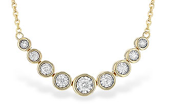 K245-05298: NECKLACE .25 TW (18")