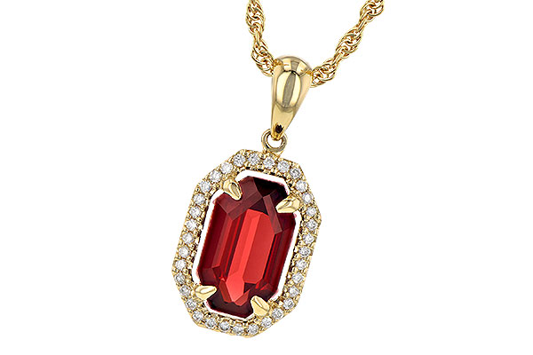 K245-06243: NECK 1.66 GARNET 1.75 TGW