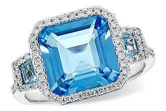 K245-08052: LDS RG 4.40 TW BLUE TOPAZ 4.60 TGW